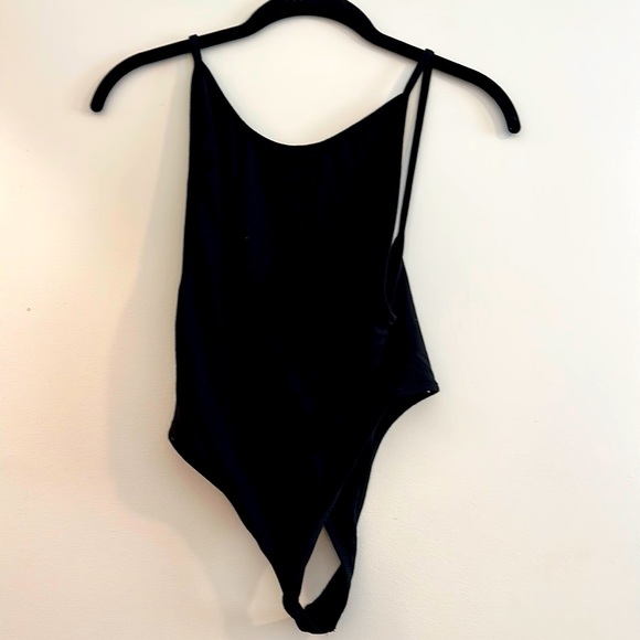 Black low cut body suit - low back and sides. Never worn! - Picture 1 of 2
